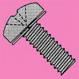 SEMS Machine Screws - Pan Head Helical Split