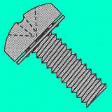 Pan Head Internal Tooth SEMS Machine Screw